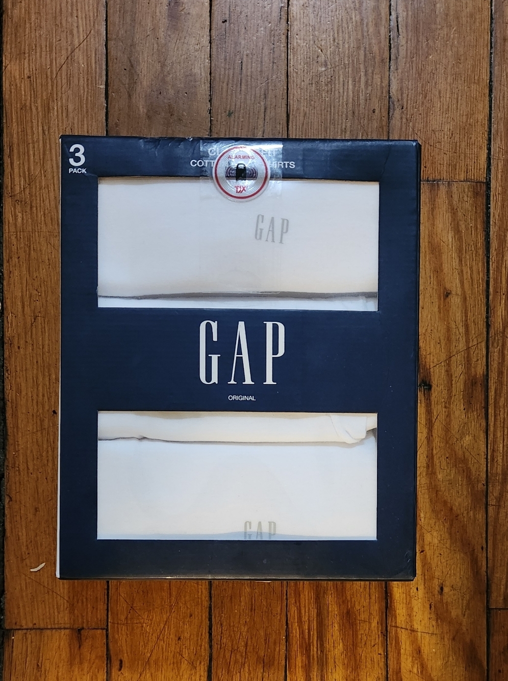 GAP 3-Pack White Cotton Tees